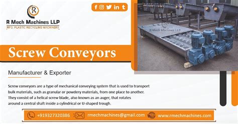 Screw Conveyor Nigeria|Screw Conveyor Suppliers & Exporters in Nigeria.